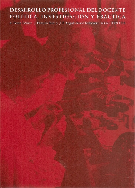 80103-INVESTIGACION-DESARROLLO-PROFESIONAL-DEL-DOCENTE-POLITICA-9788446011286